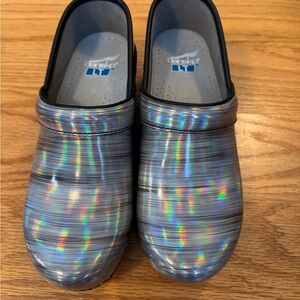 Dansko LT Iridiscent Clogs